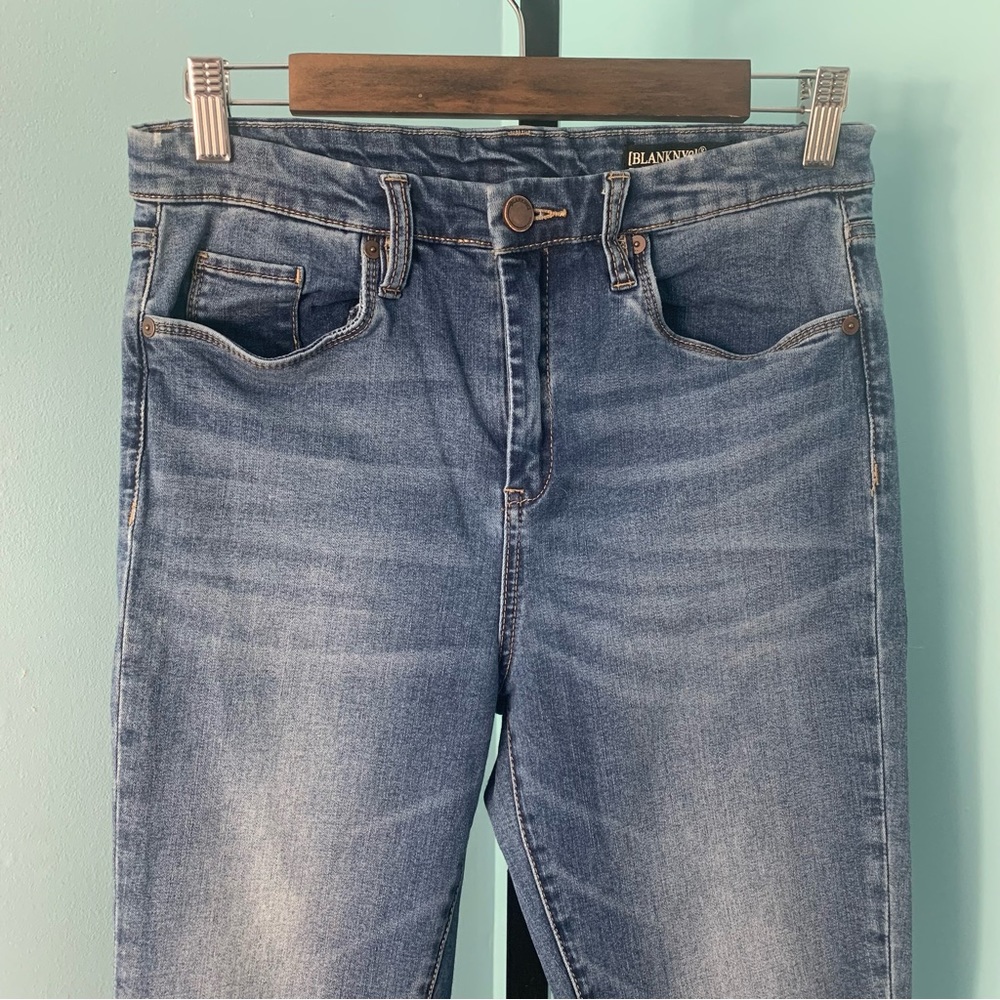 Blank NYC The Great Jones High Rise Skinny Jeans Medium Wash - Picture 3 of 7